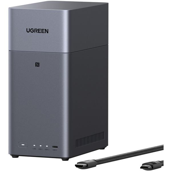 UGREEN DH2300 Bundle avec 2x Toshiba N300 4 TB (MN10ADA400ES) – Image 4