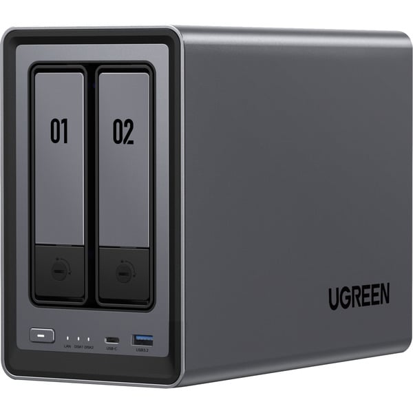UGREEN DXP2800 Bundle avec 2x Toshiba N300 4 TB (MN10ADA400ES) – Image 2