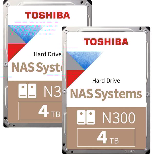 UGREEN DXP2800 Bundle avec 2x Toshiba N300 4 TB (MN10ADA400ES) – Image 4