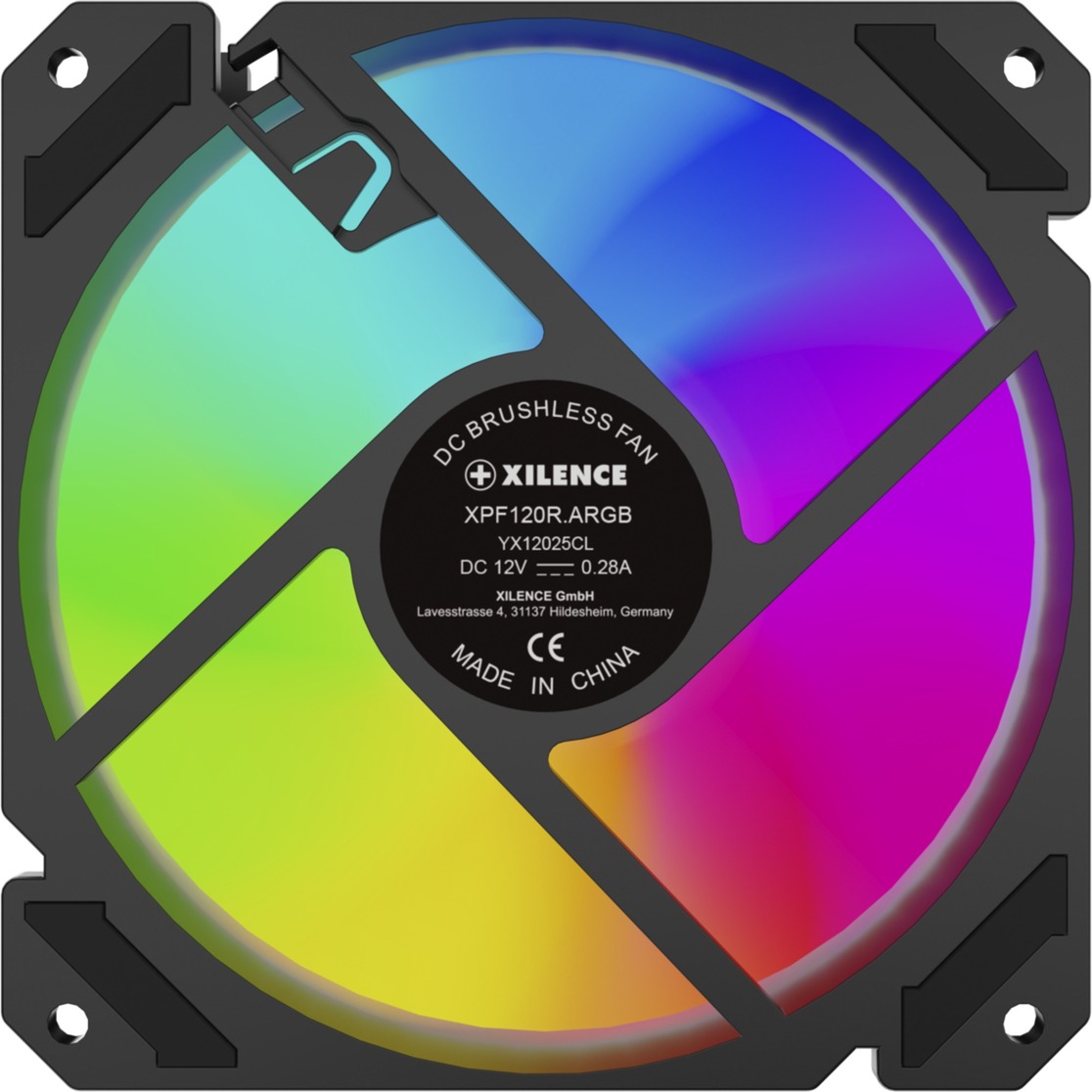 Xilence Performance A+ ARGB 120x120x25 Reverse – Image 4