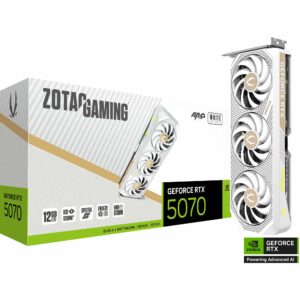 ZOTAC GeForce RTX 5070 AMP WHITE Edition
