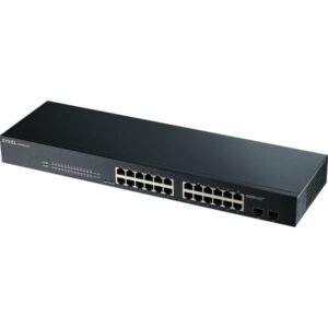 Zyxel GS-1900-24 v2 Géré L2 Gigabit Ethernet (10/100/1000) 1U Noir