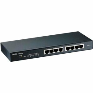 Zyxel GS1900-8 Géré L2 Gigabit Ethernet (10/100/1000) Noir
