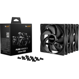 be quiet! Pure Wings 3 120mm PWM 3-Pack