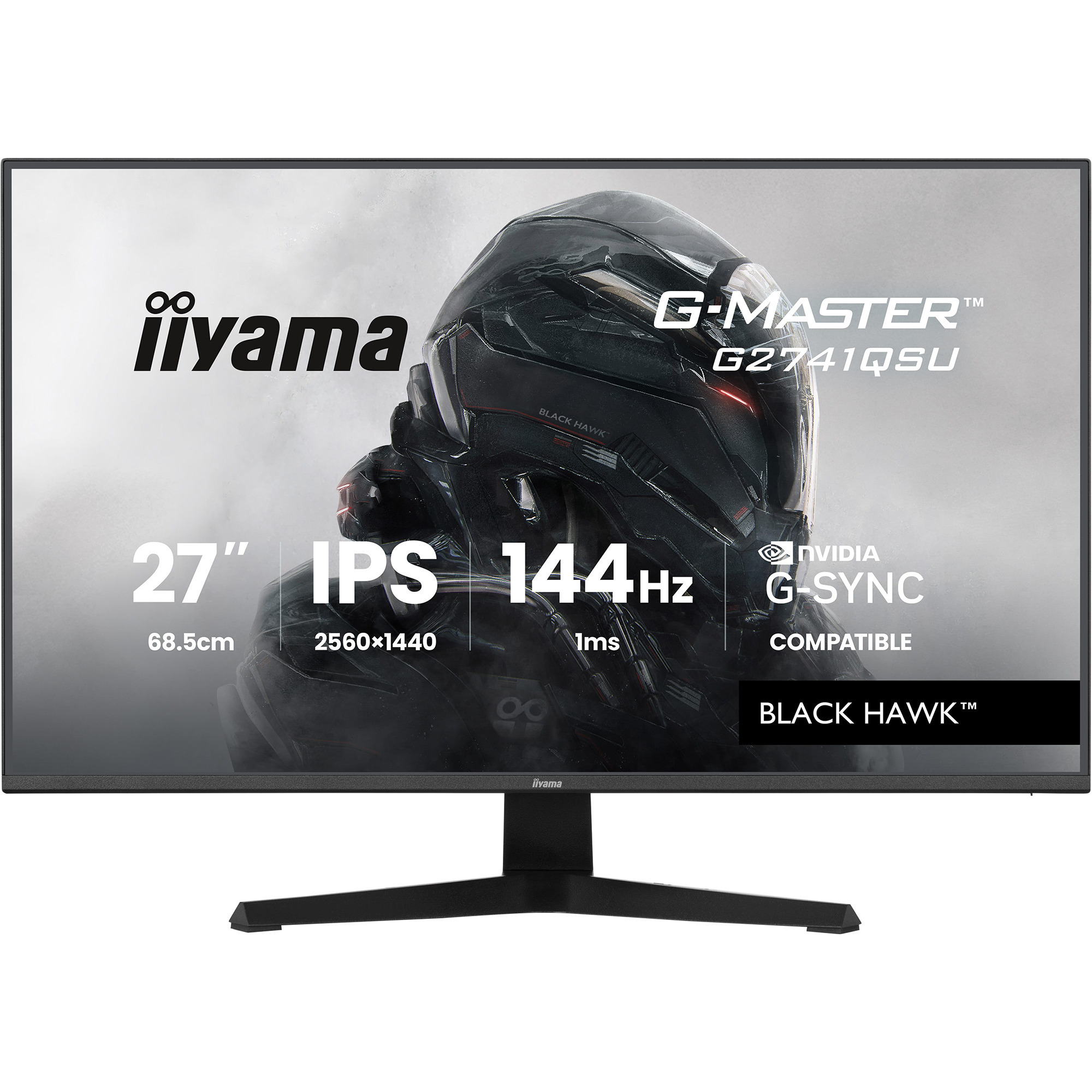 iiyama G-Master G2741QSU-B1 Noir Hawk – Image 2