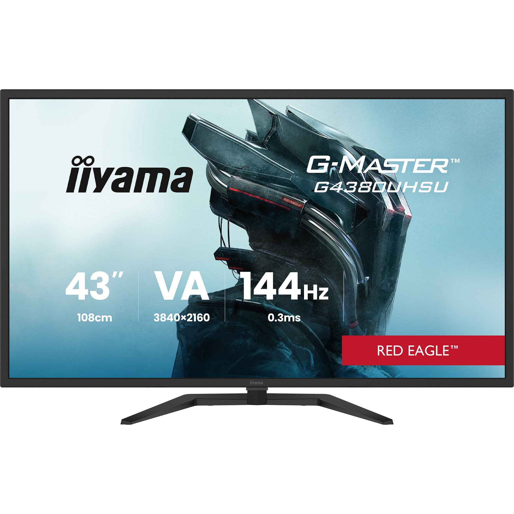 iiyama G-Master G4380UHSU-B2 Rouge Eagle – Image 2