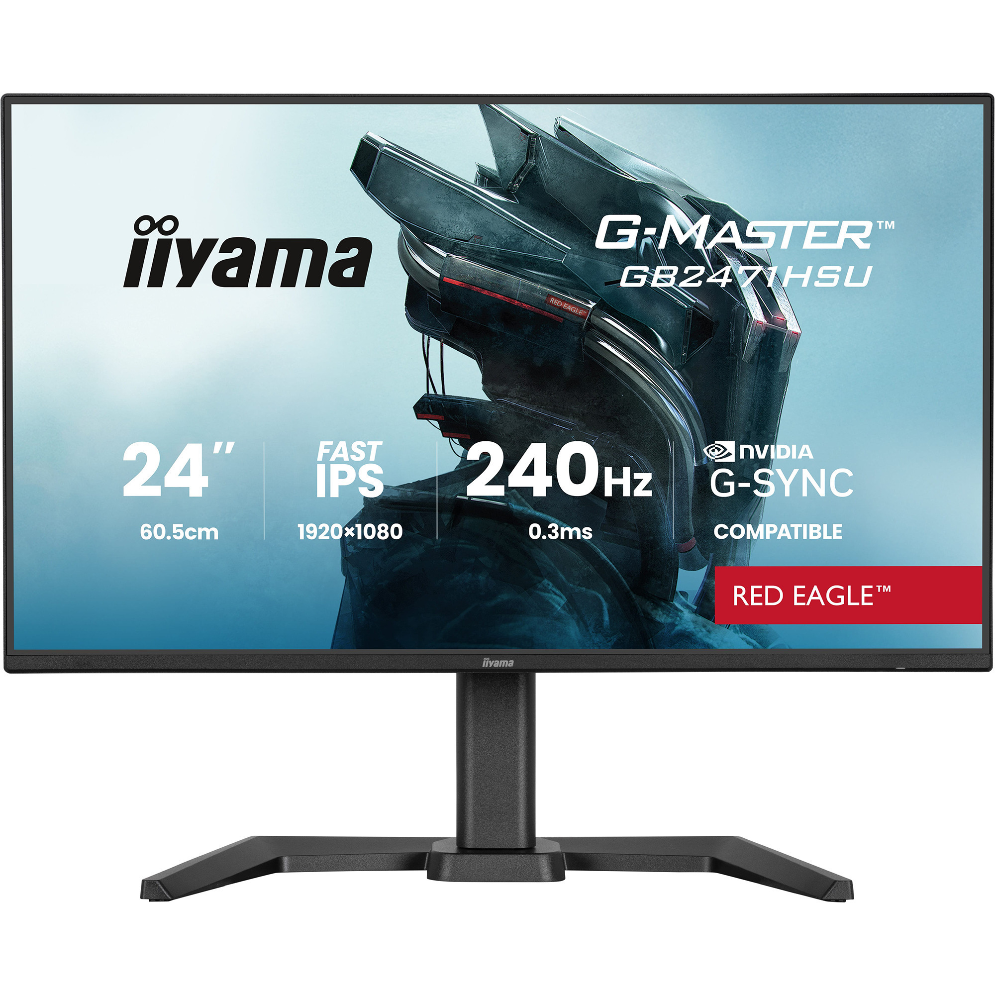 iiyama G-Master GB2471HSU-B1 Rouge Eagle – Image 2