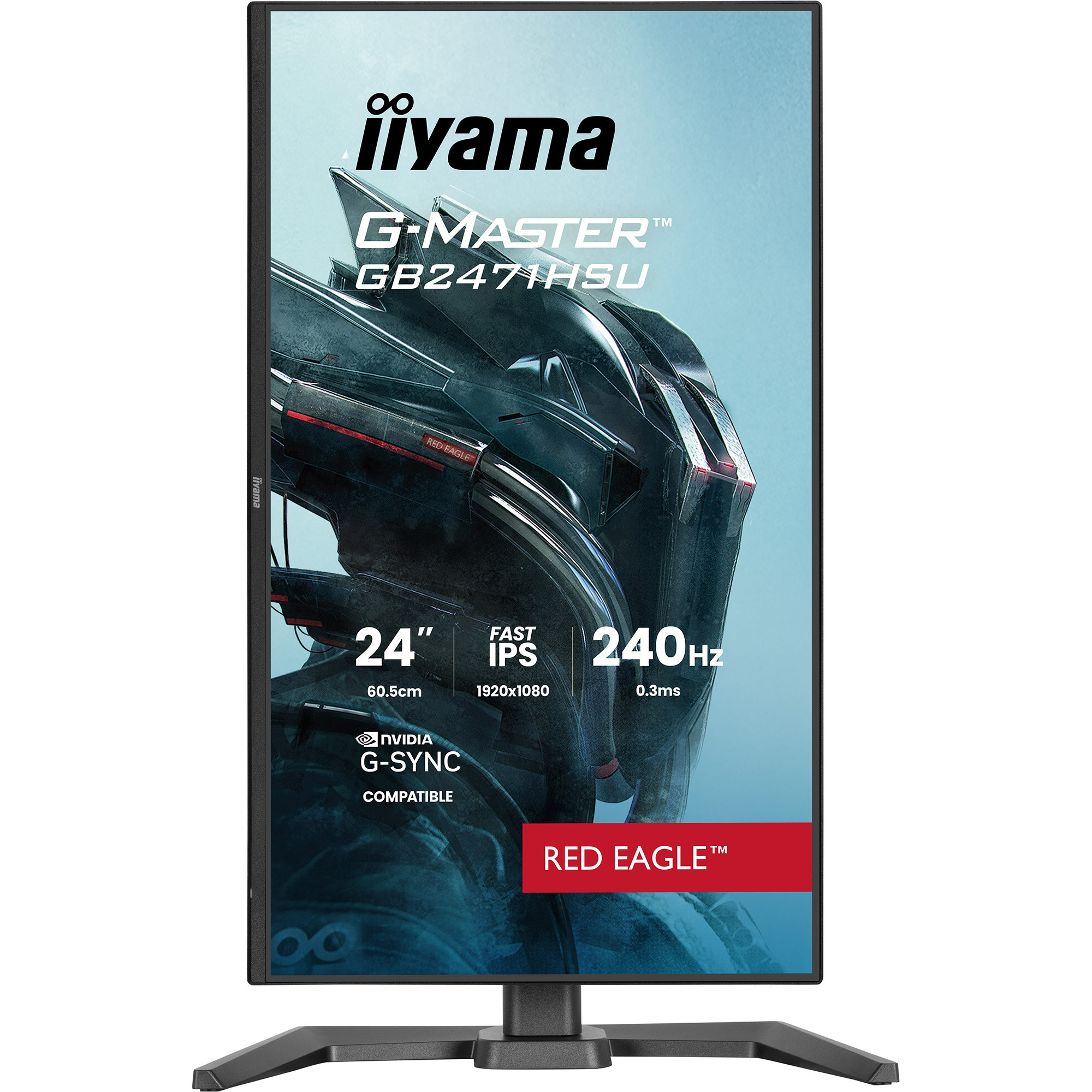 iiyama G-Master GB2471HSU-B1 Rouge Eagle – Image 3