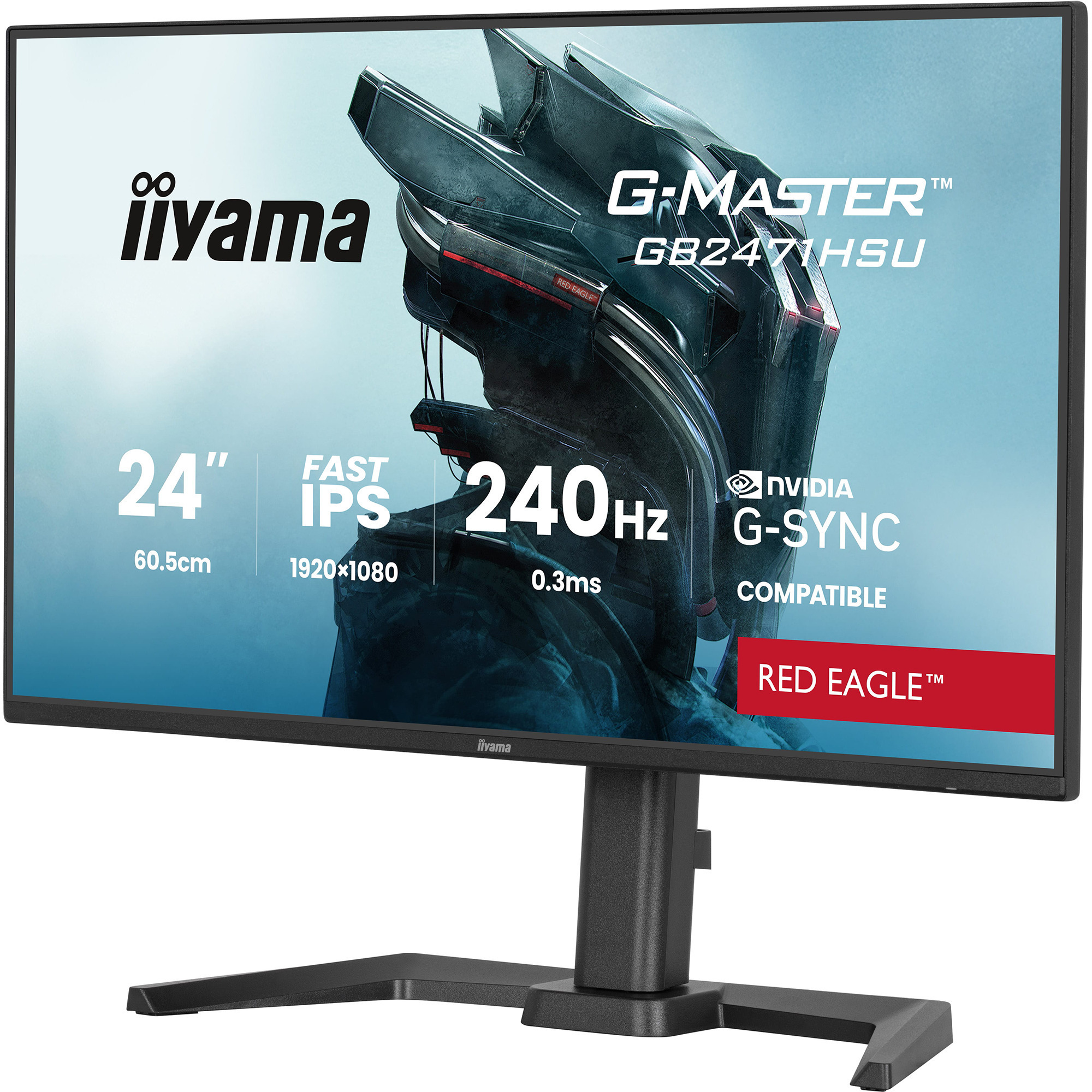 iiyama G-Master GB2471HSU-B1 Rouge Eagle – Image 4