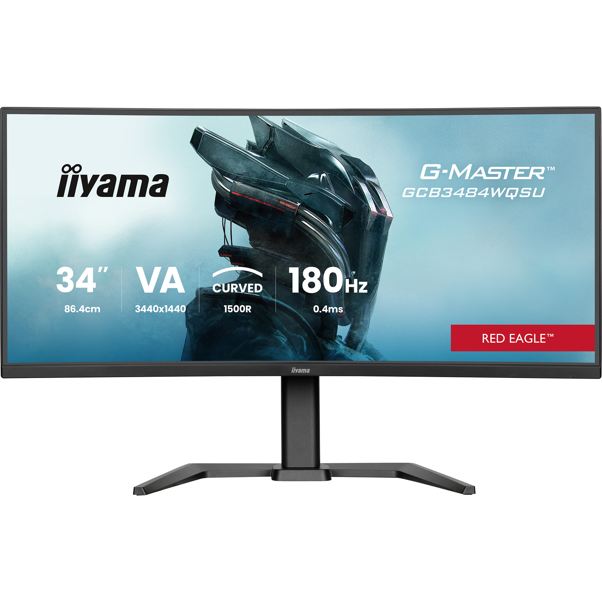 iiyama G-Master GCB3484WQSU-B1 RED EAGLE CURVED – Image 2