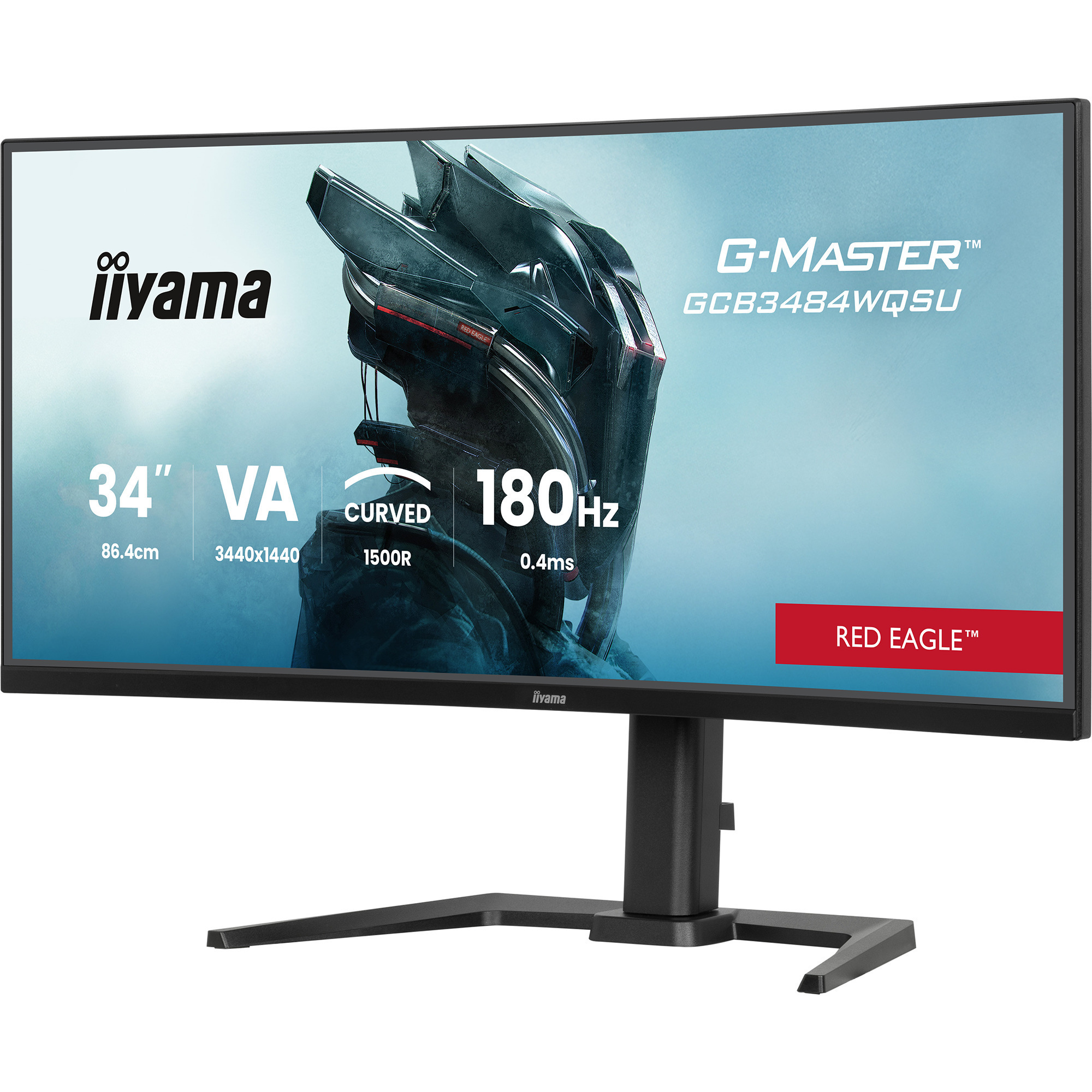 iiyama G-Master GCB3484WQSU-B1 RED EAGLE CURVED – Image 3