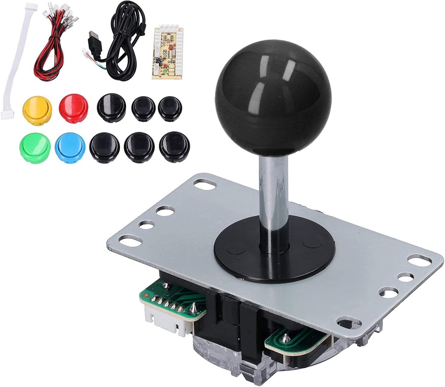 (2 Pieces) Wired USB Controller Gamepad for WinXP/Win7/Win8/Win10 - Joystick