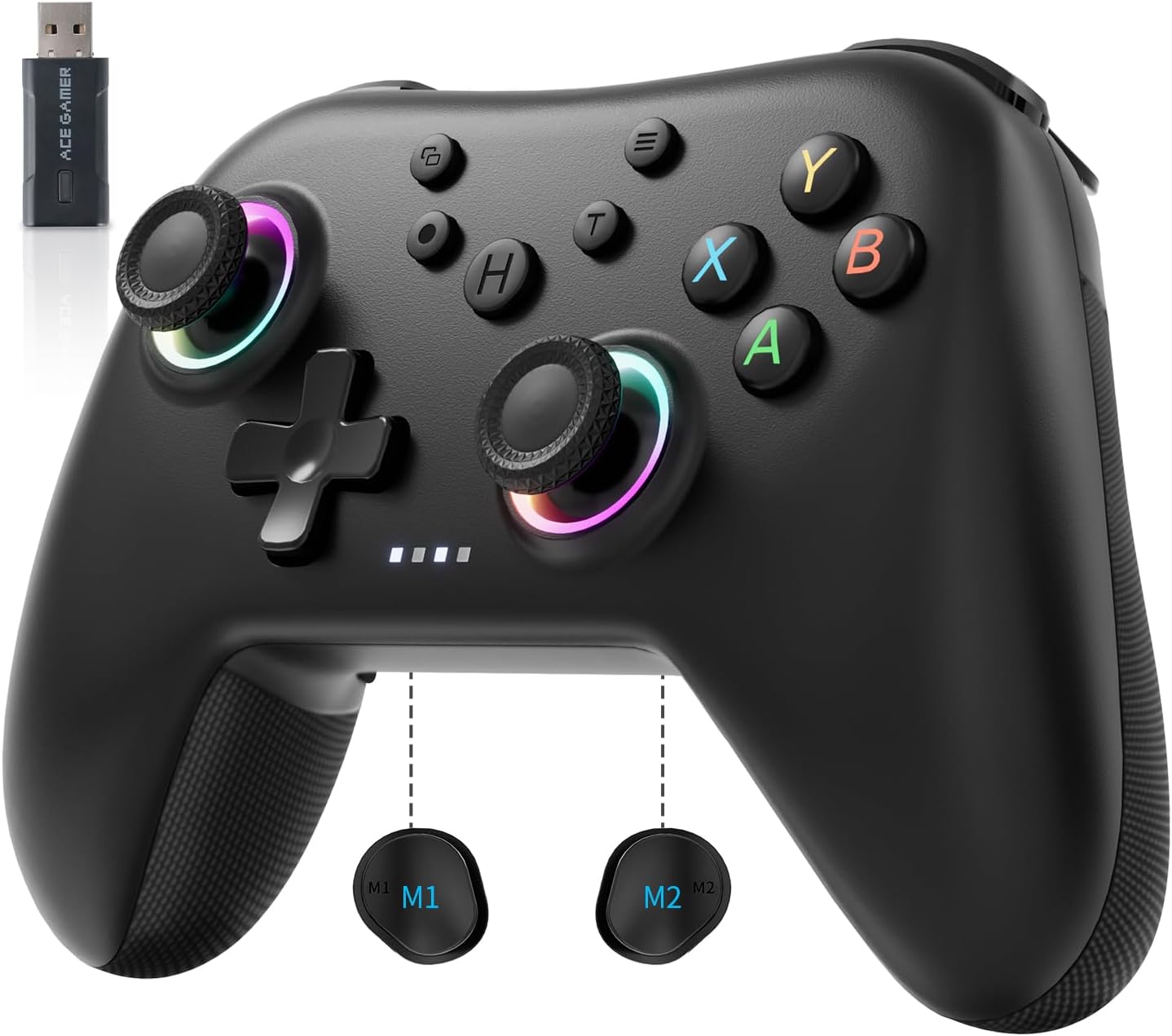 AceGamer Aurora 2.4G Manette sans fil Bleutooth