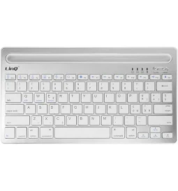 Avizar Clavier Sans Fil Qwerty Blanc Linq