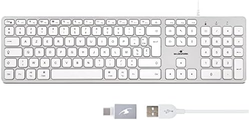 Clavier Port Designs rétroéclairé rechargeable USB-C Bleutooth sans fil Azerty
