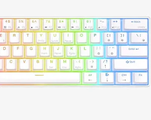 Clavier mécanique Rk Royal Kludge RK61 de Qwertz Bleutooth 60%