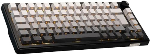 Clavier mécanique gaming TKL AZERTY filaire RGB Hot-Swap blanc