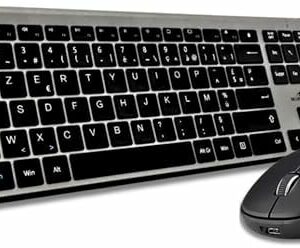 Clavier sans fil CLASSY noir