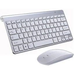 Dam. clavier Et Souris Sans fil De Métallique 908 28,5x13,5x2 Cm