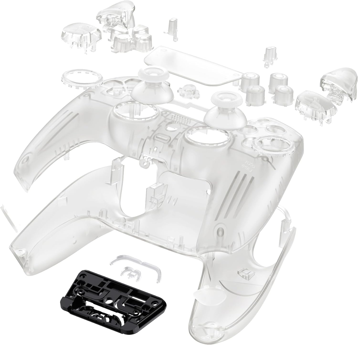 ExtremeRate - Set de Custom Complet Manette PS5 - Vert Transparent