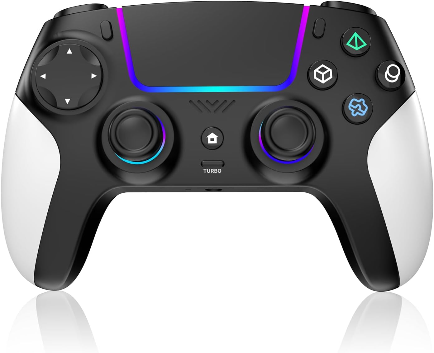 JORREP Manette sans fil pour PS5/Pro/Steam Deck/PC/MAC/iOS/Android10