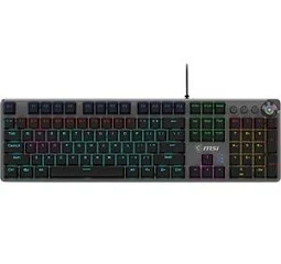 MSI FORGE GK310 RED Clavier Gaming USB