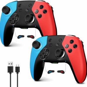 Manette Switch Pro - manette Switch Sans fil pour Switch/Lite/OLED - manette ... motif Flash