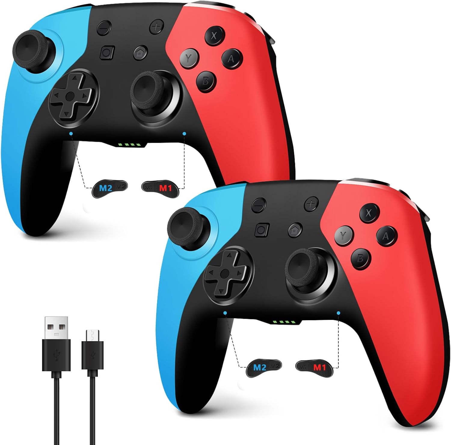 Manette Switch Pro - manette Switch Sans fil pour Switch/Lite/OLED - manette ... motif Flash