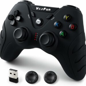 Manette Xbox Sans fil avec Câble pour PC