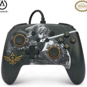 Manette filaire améliorée PowerA Battle Ready Link pour Nintendo Switch