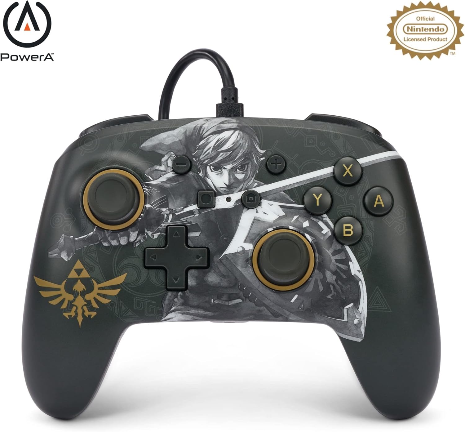 Manette filaire améliorée PowerA Battle Ready Link pour Nintendo Switch