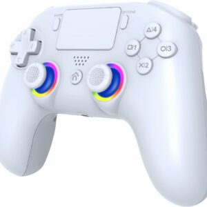 Manette sans fil LED Blanche PS5 Subsonic