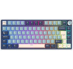 Royal Kludge R75 ISO FR Forest Bleu Clavier Gamer Mécanique