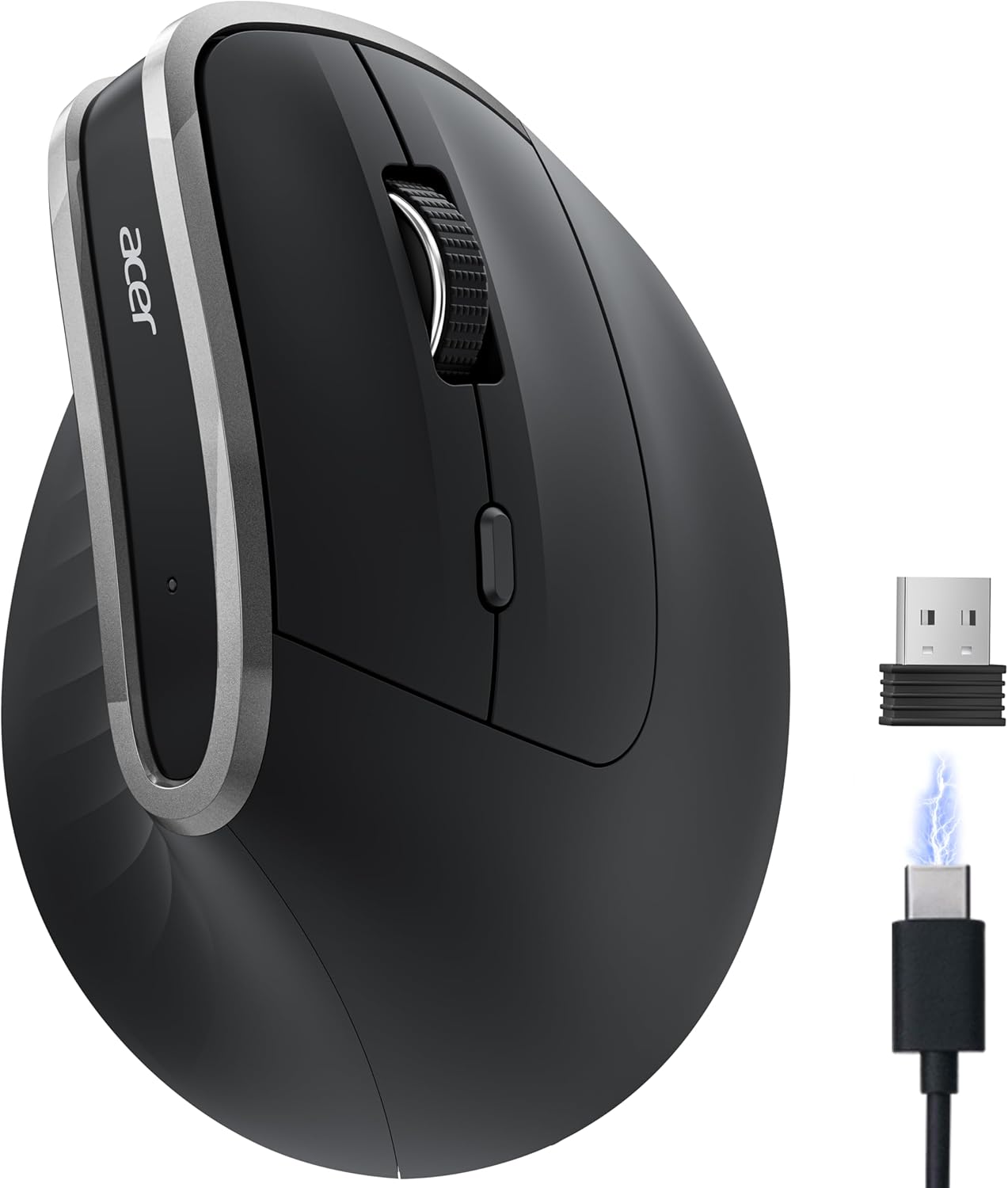 Souris Ergonomique Sans Fil Silencieuse Pour Travail De Bureau Haute Précision Yonis