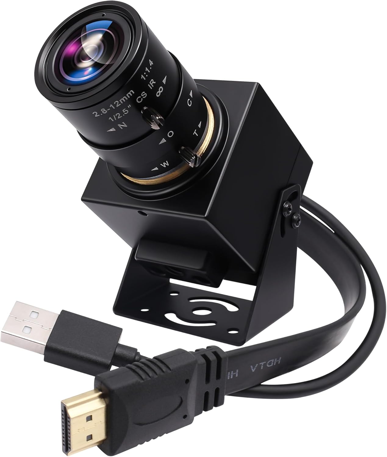 Svpro Caméra 4K HDMI USB double interface avec zoom manuel pour PC