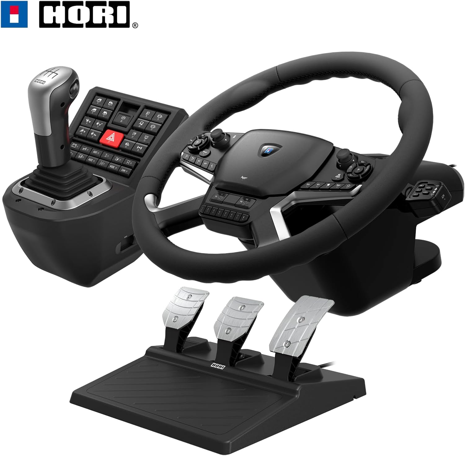 Volant Force Feedback Truck Control System PC Hori