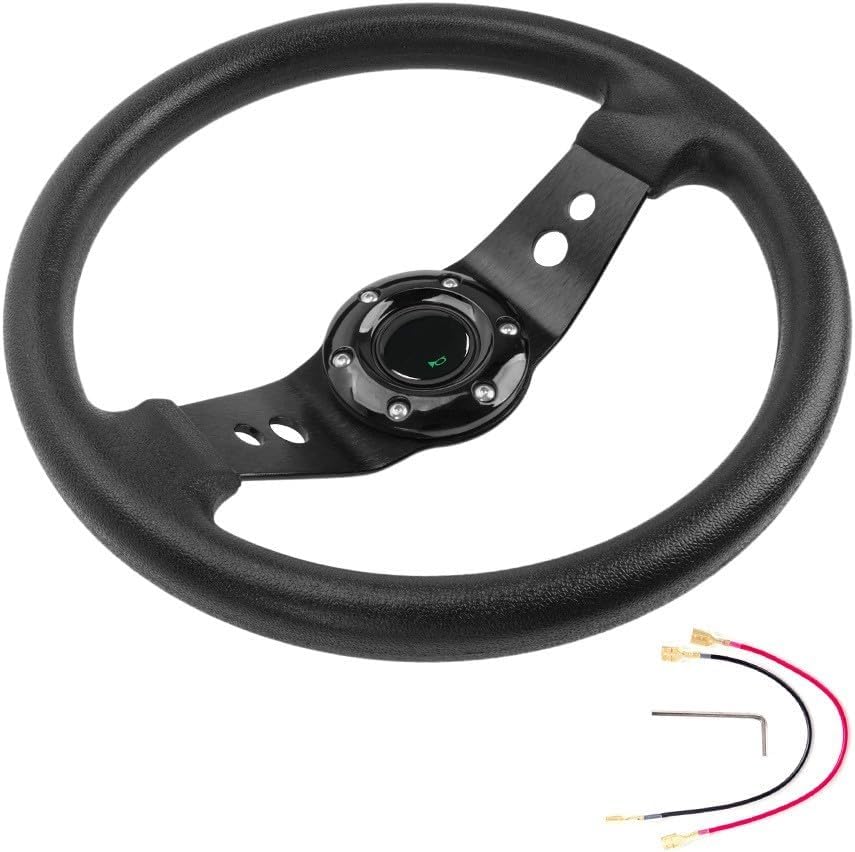 Volants de jeu Volant de jeu SIM GT 320 35x25 mm Noir Ø 320 mm Microfibre noire de première qualié