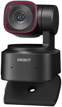 Webcam OBSBOT 4K 60 FPS pour PC avec capteur 1/2