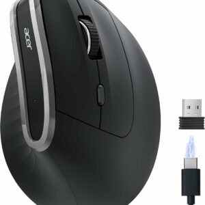 acer Souris Ergonomique sans Fil avec Molette Défilement Latérale