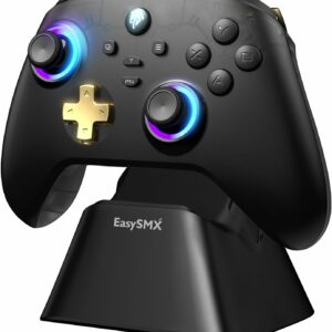 yonis Gamepad Bleutooth Polyvalent Pour Switch Pc Mac Android Avec Batterie Rechargeable